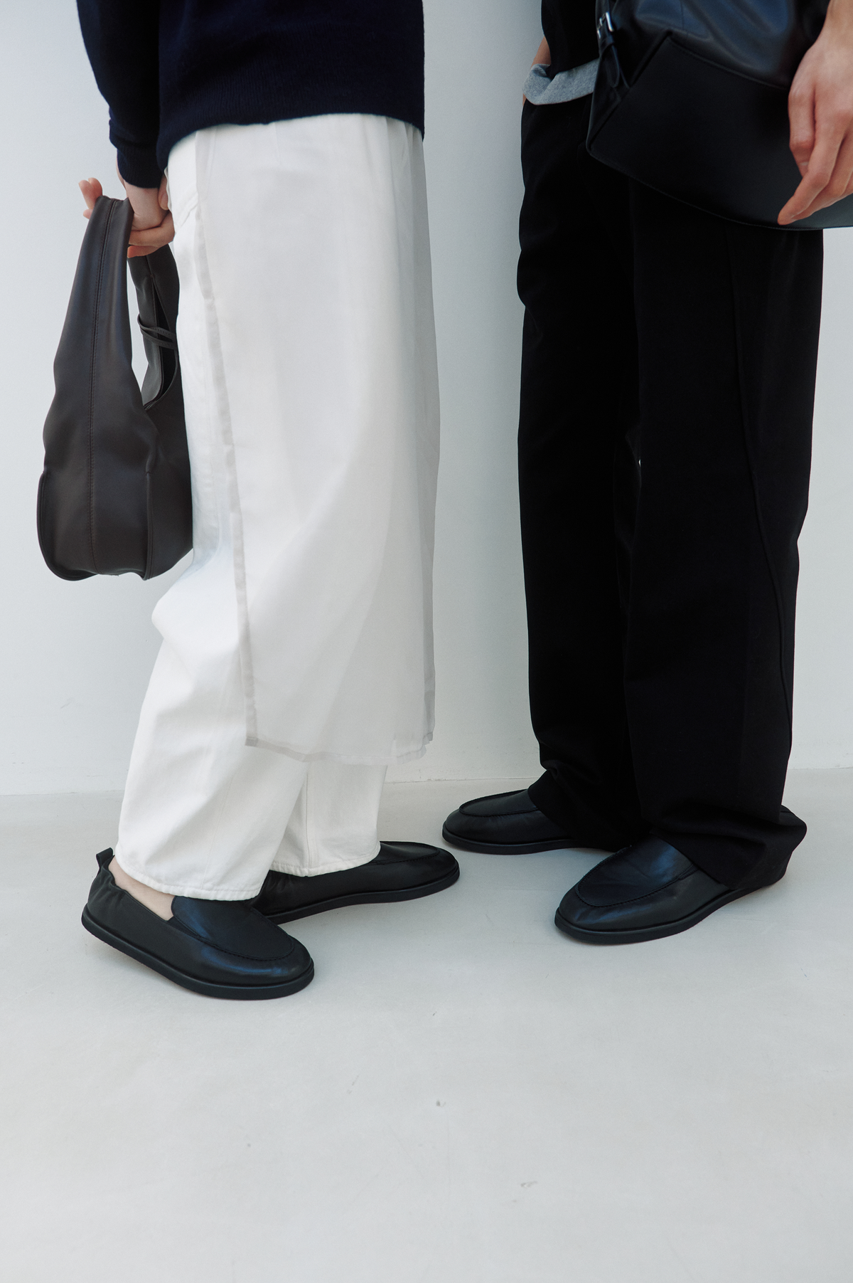 MEN'S COMFORT LOAFER (SOFT BLACK) - Atelier de LUMEN