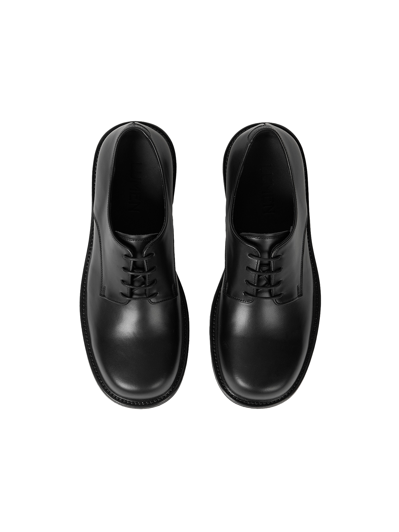 MEN'S FRANC DERBY SHOES (SOFT BLACK)