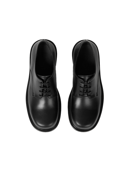 MEN'S FRANC DERBY SHOES (SOFT BLACK)