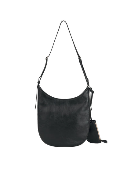 MOON BAG (SOFT BLACK)