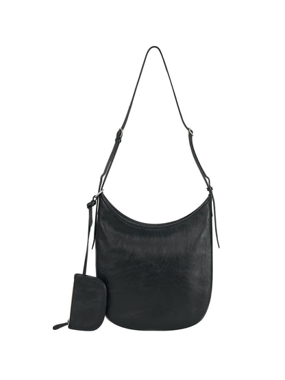 MOON BAG (SOFT BLACK)