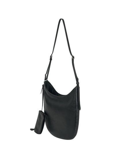 MOON BAG (SOFT BLACK)