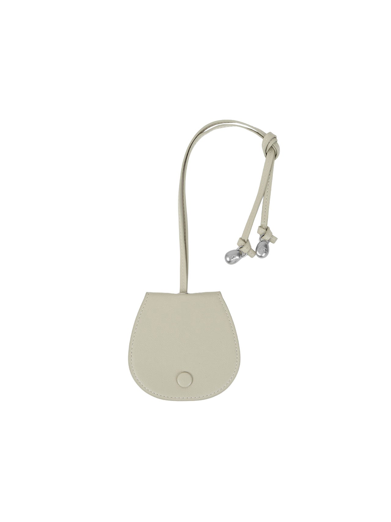 MOON MIRROR CHARM (PORCELAIN WHITE)