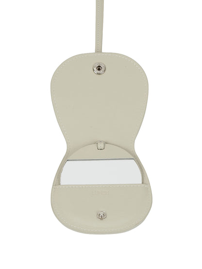 MOON MIRROR CHARM (PORCELAIN WHITE)