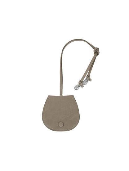 MOON MIRROR CHARM (SANDY TAUPE)