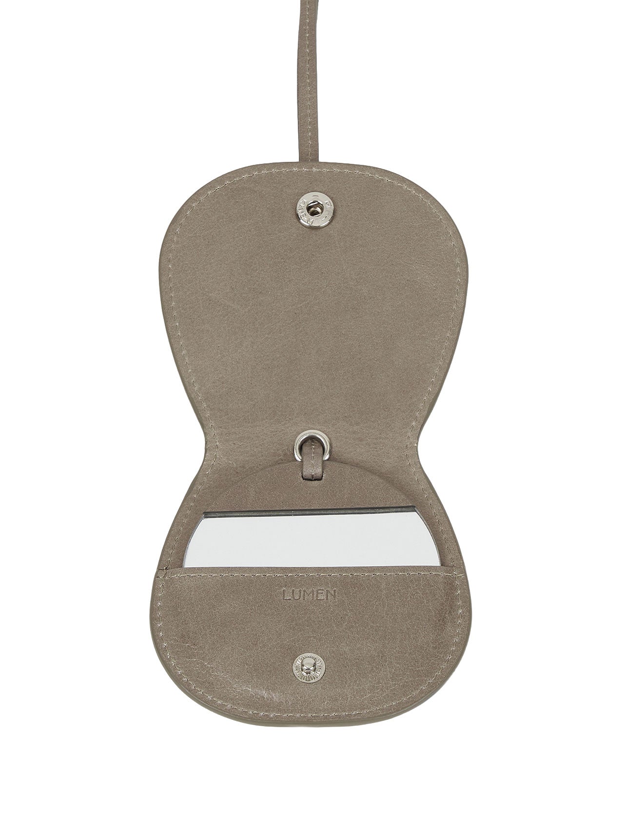 MOON MIRROR CHARM (SANDY TAUPE)