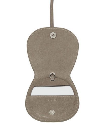MOON MIRROR CHARM (SANDY TAUPE)