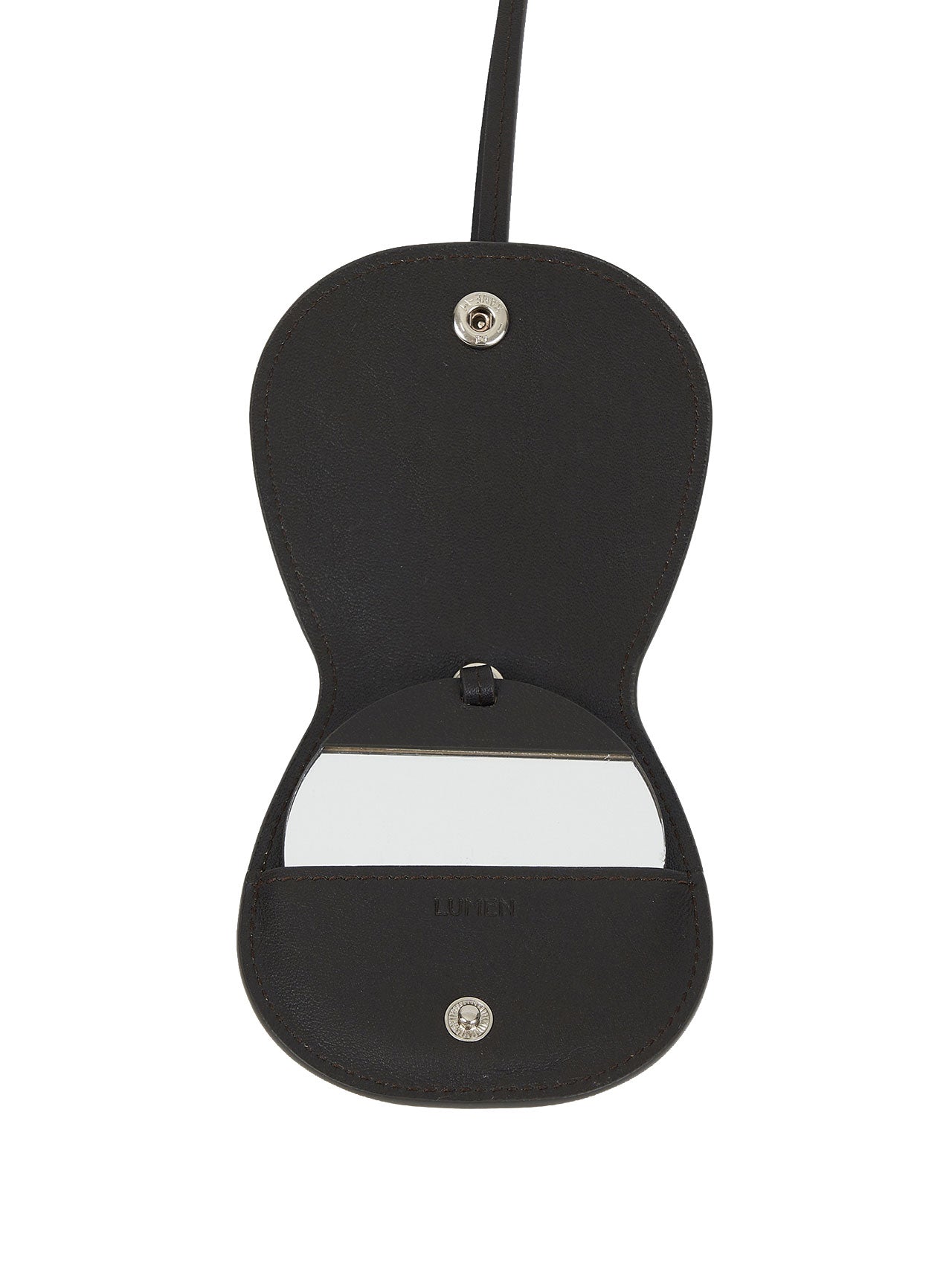 MOON MIRROR CHARM (VINTAGE BROWN)