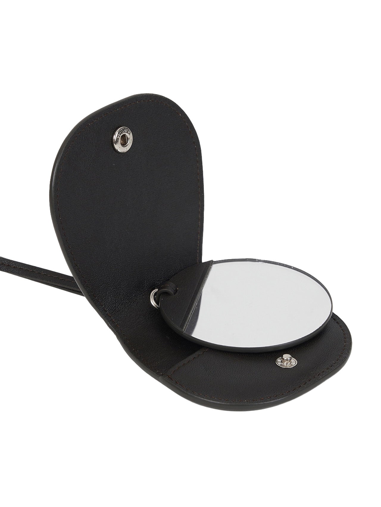 MOON MIRROR CHARM (VINTAGE BROWN)