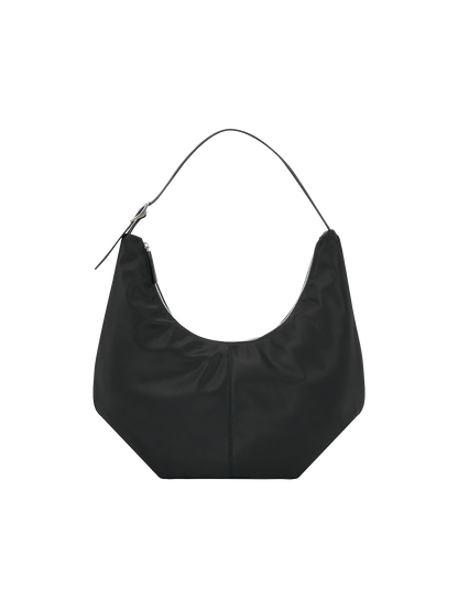 MOSSY HOBO BAG (NYLON BLACK)