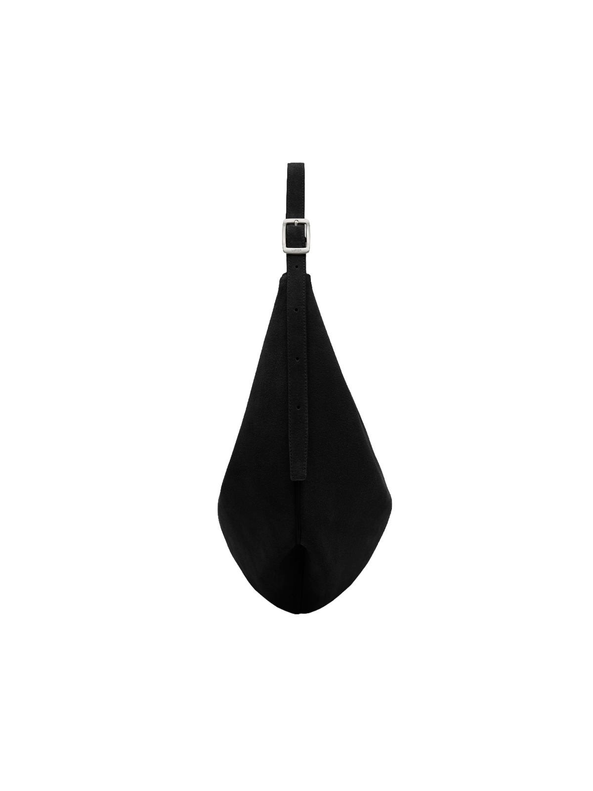 MOSSY HOBO BAG (SUEDE BLACK) - Atelier de LUMEN