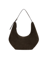 MOSSY HOBO BAG (SUEDE BROWN)