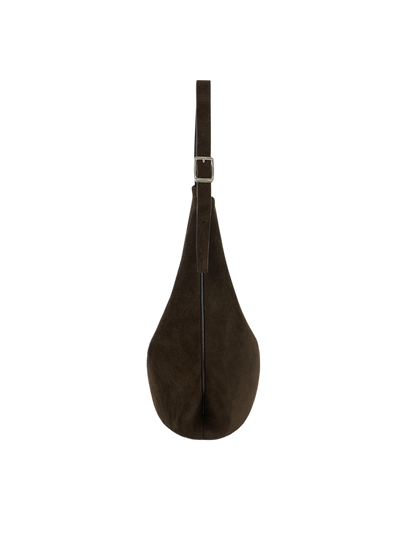 MOSSY HOBO BAG (SUEDE BROWN)
