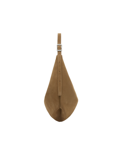 MOSSY HOBO BAG (SUEDE SAND)
