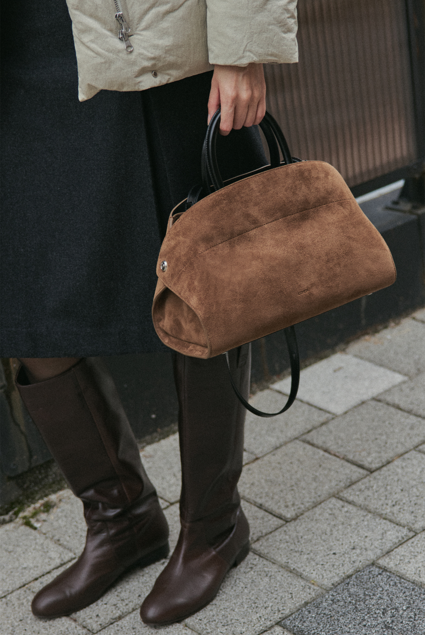 NADEL BAG (スエードブラウン)