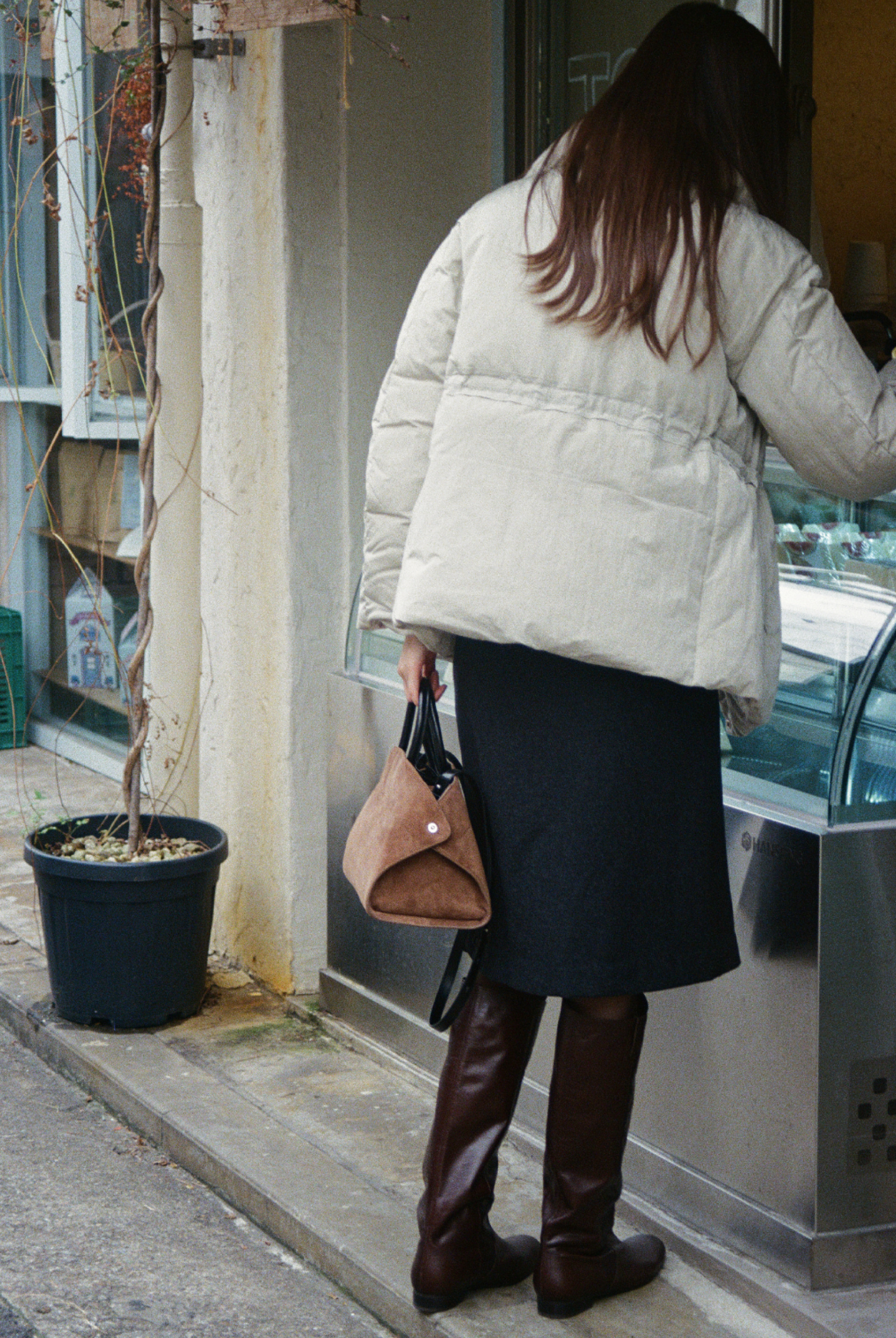 NADEL BAG (スエードブラウン)