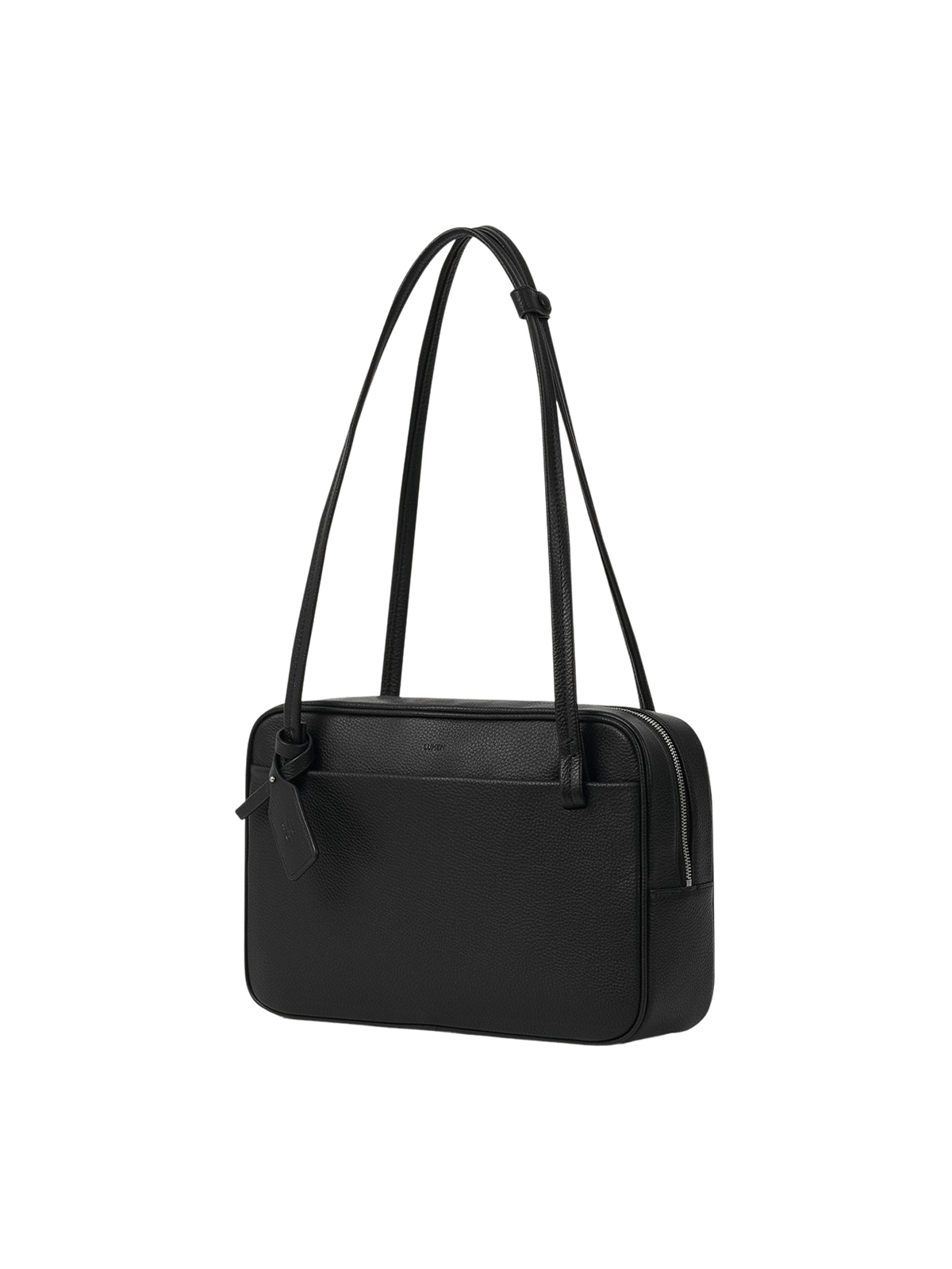 NADEL BOWLING SHOULDER BAG (SOFT BLACK) - Atelier de LUMEN