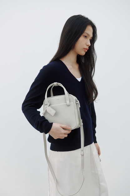 NADEL BOWLING TOTE BAG (PORCELAIN WHITE)