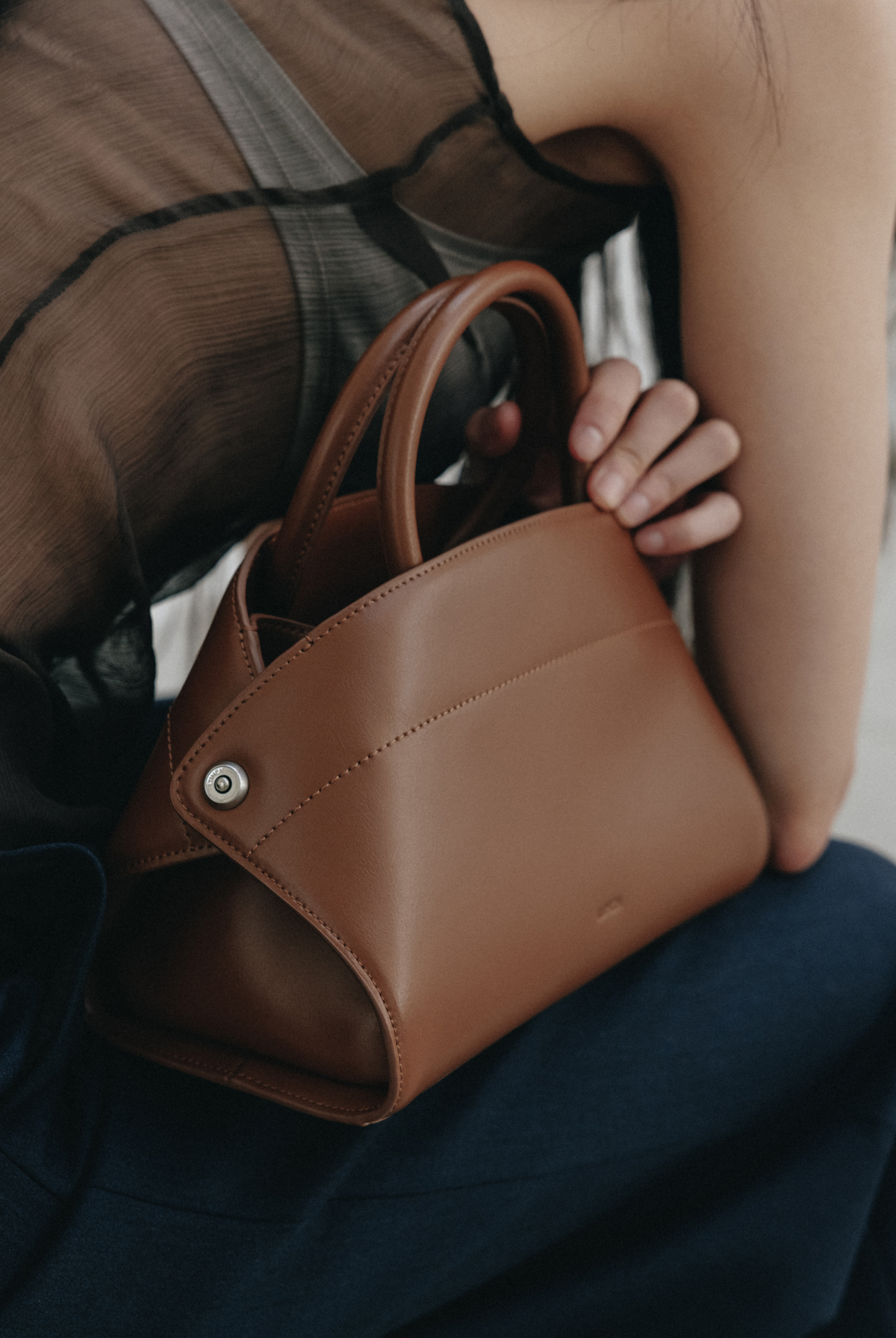 NADEL MINI BAG (SOFT BLACK)