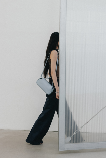 NADEL ZIP TOTE BAG (CERULEAN BLUE)
