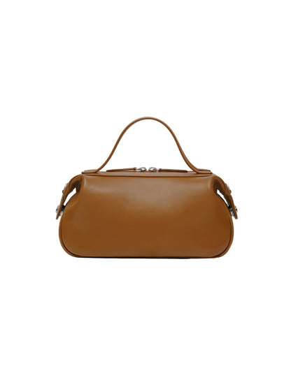NADEL ZIP TOTE BAG (TAWNY BROWN)