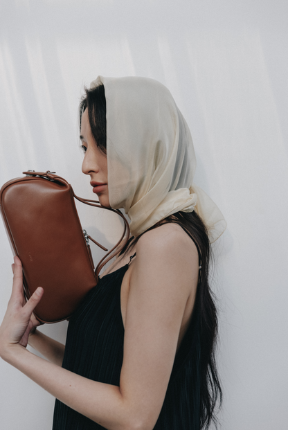 NADEL ZIP TOTE BAG (TAWNY BROWN)