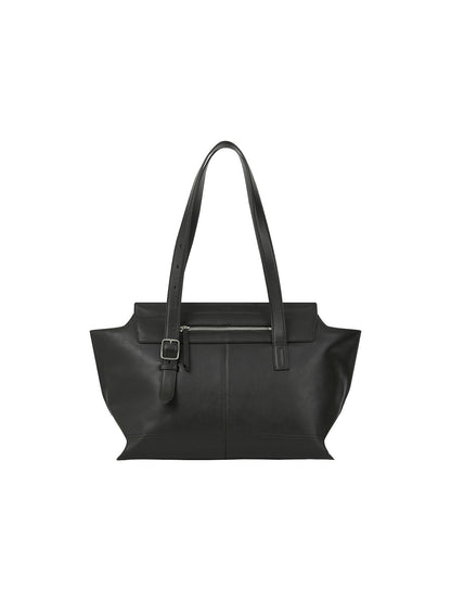 NOTE BUCKLE BAG (VINTAGE BROWN)