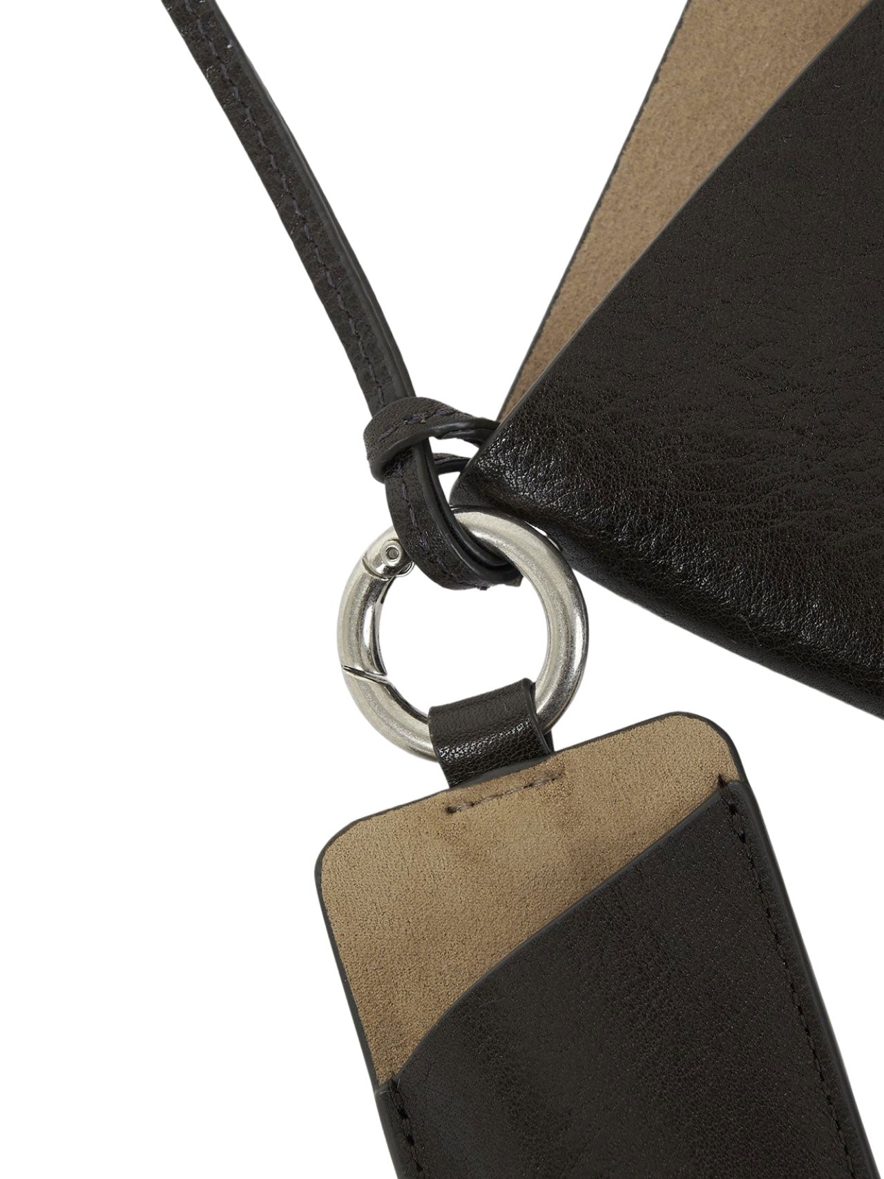 OPEN GLASSES CASE (DARK BROWN)