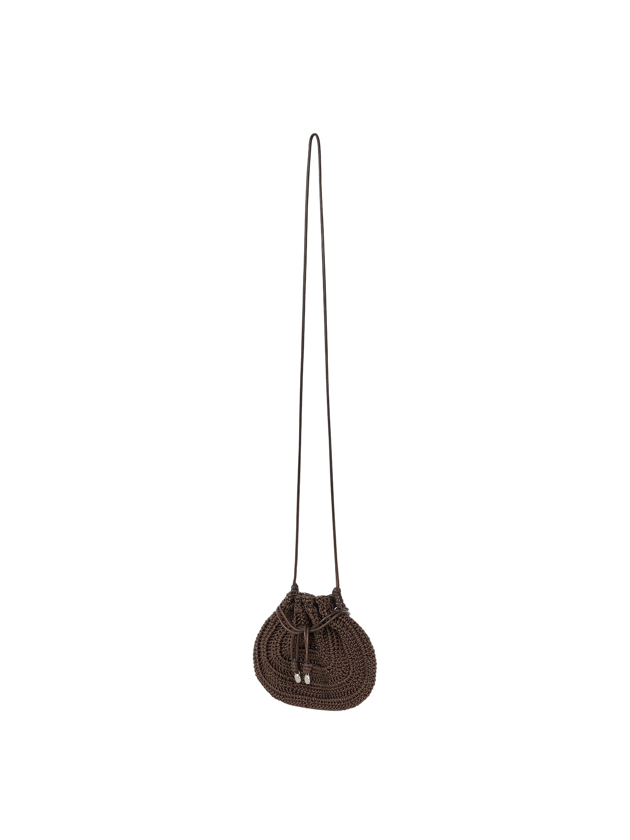 ORB CROCHET BAG (ORGAN BROWN)