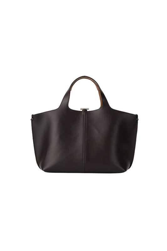 PANIER DOUX TOTE BAG (DARK BROWN)