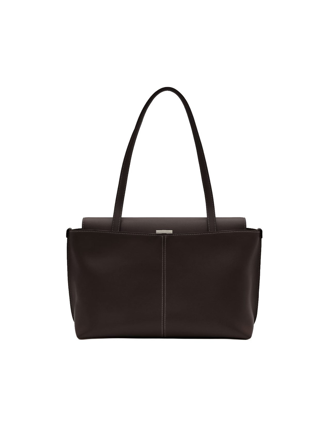 PANIER FLAP BAG (ORGAN BROWN)