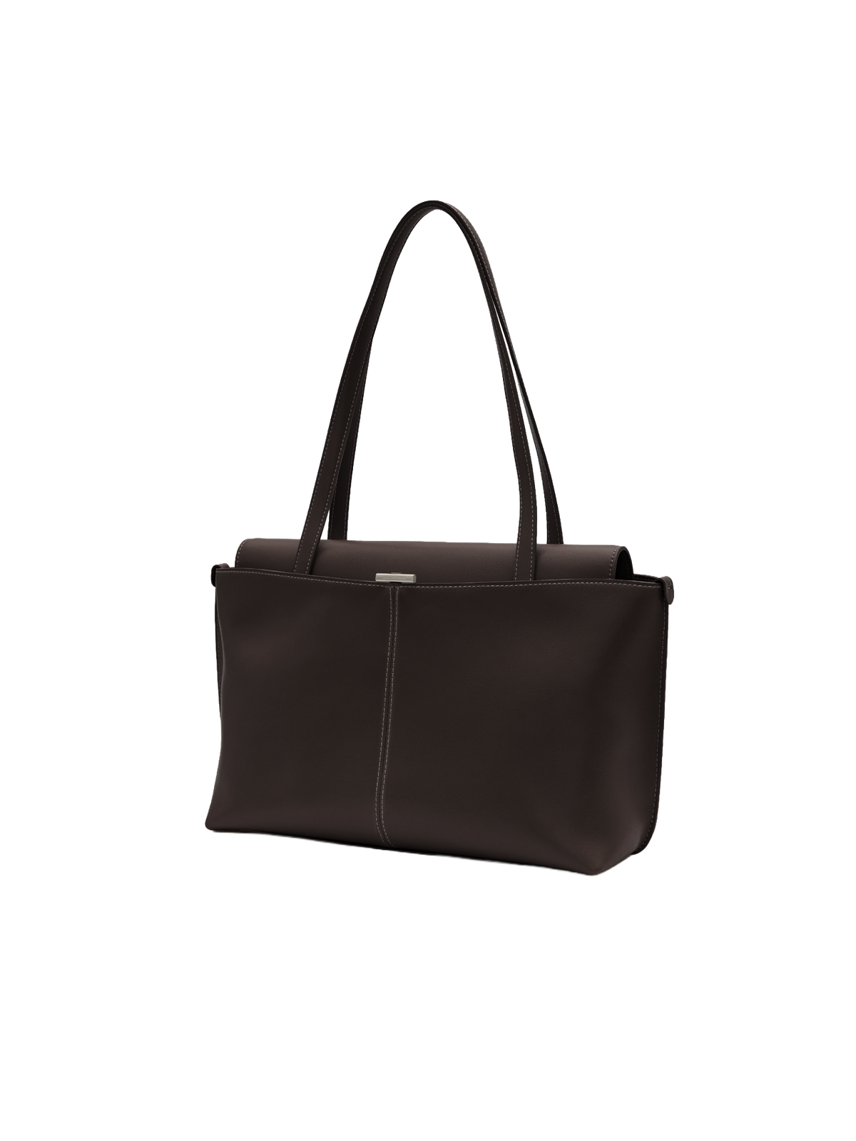 PANIER FLAP BAG (ORGAN BROWN) - Atelier de LUMEN