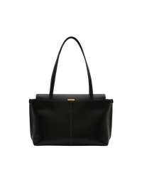 PANIER FLAP BAG (SOFT BLACK)