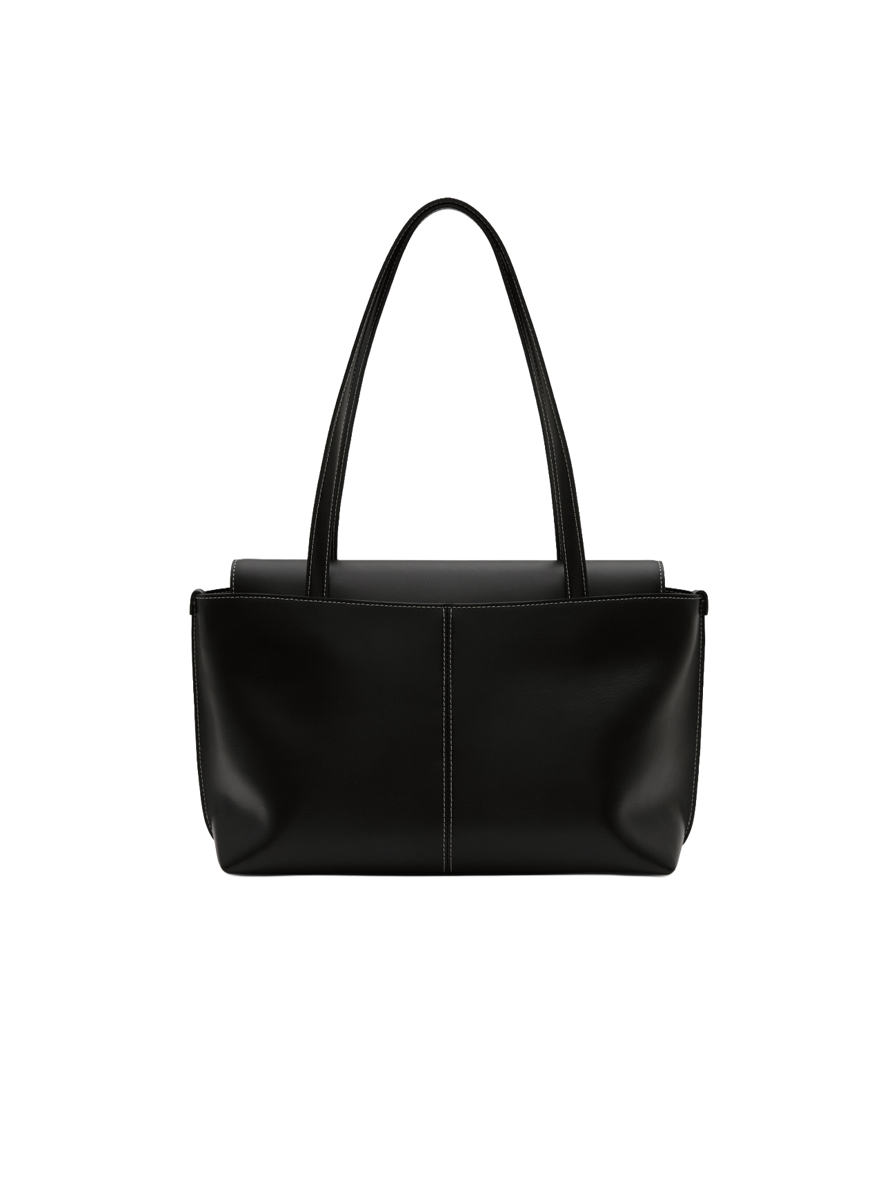 PANIER FLAP BAG (SOFT BLACK)