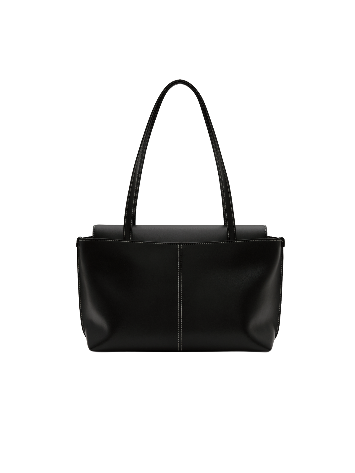 PANIER FLAP BAG (SOFT BLACK) - Atelier de LUMEN