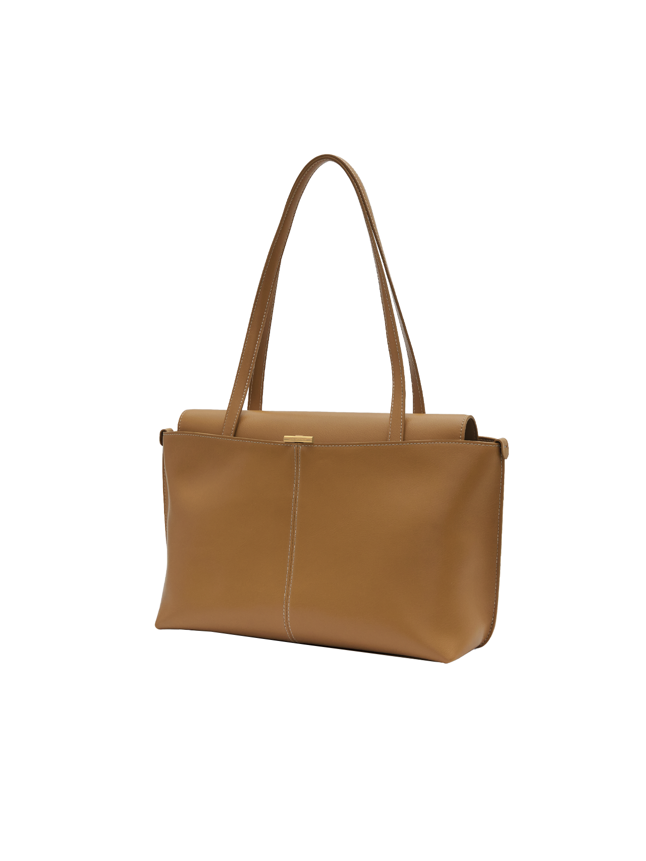 PANIER FLAP BAG (TAN BROWN)