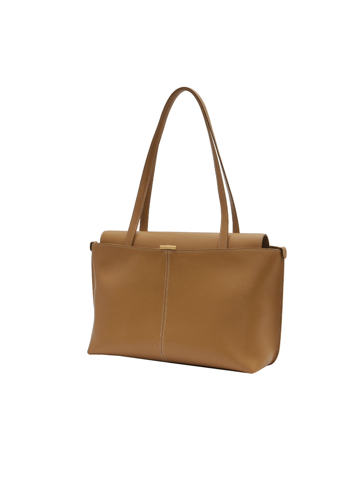 PANIER FLAP BAG (TAN BROWN) - Atelier de LUMEN