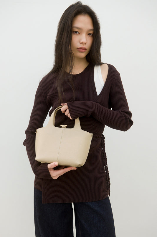 PANIER PETIT BAG (EGG BEIGE)