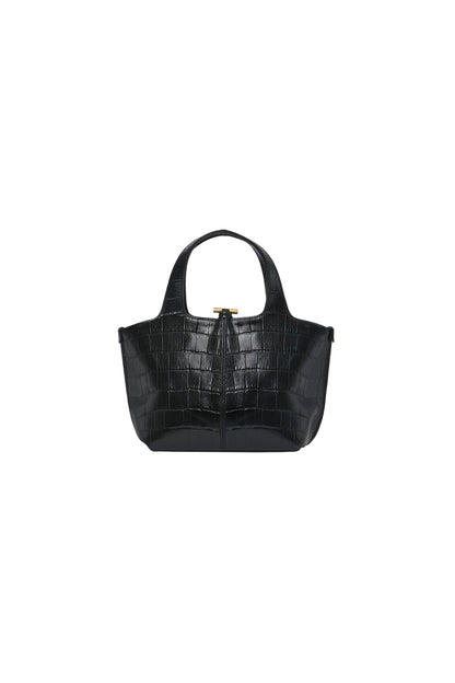 PANIER PETIT BAG (PATTERN BLACK)