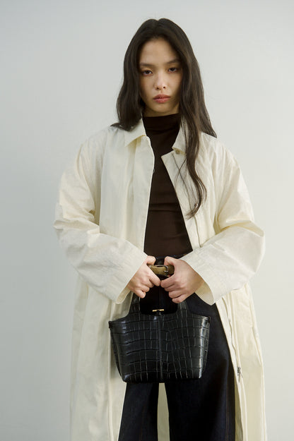 PANIER PETIT BAG (PATTERN BLACK)