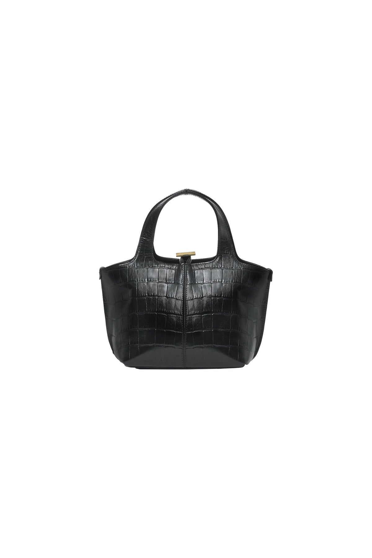 PANIER PETIT BAG (PATTERN BLACK) - Atelier de LUMEN