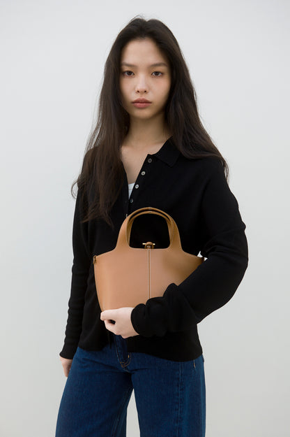 PANIER PETIT BAG (TAN BROWN)