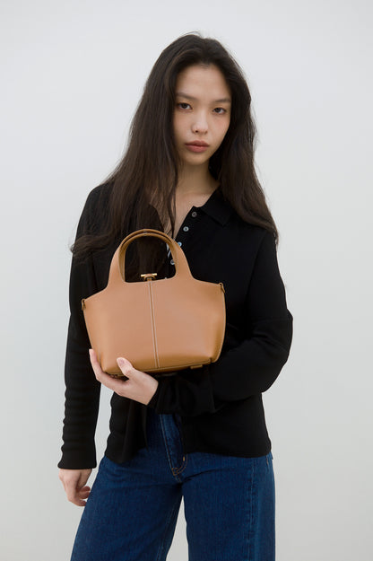 PANIER PETIT BAG (TAN BROWN)