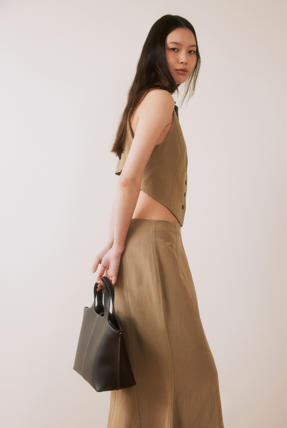 PANIER TOTE BAG (EGG BEIGE)