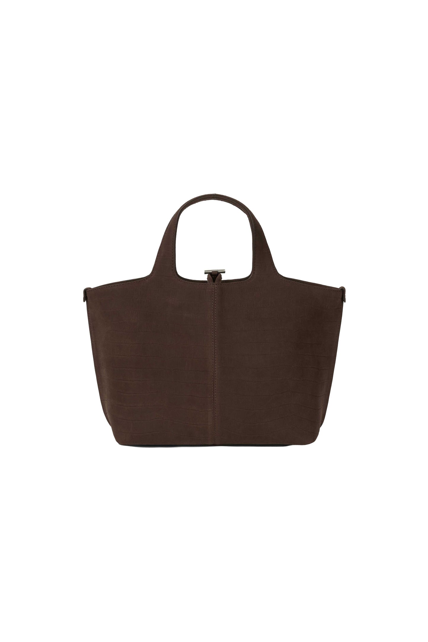 PANIER TOTE BAG (NUBUCK PATTERN BROWN)