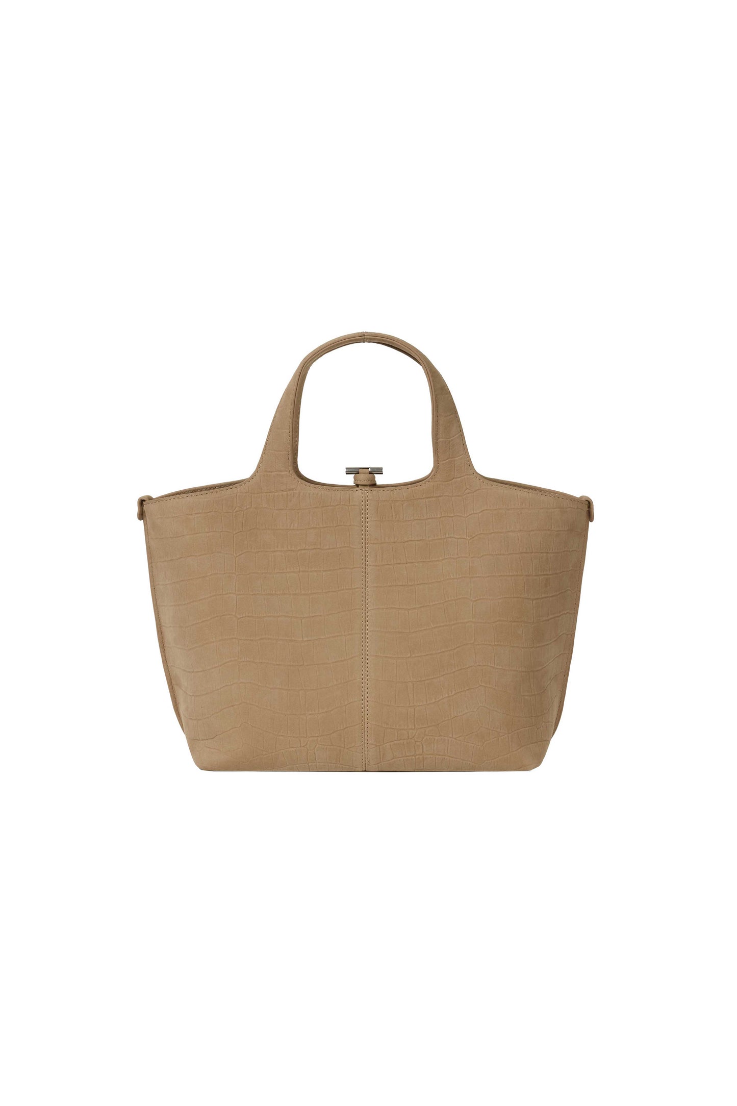 PANIER TOTE BAG (NUBUCK PATTERN SAND)