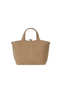 PANIER TOTE BAG (NUBUCK PATTERN SAND)