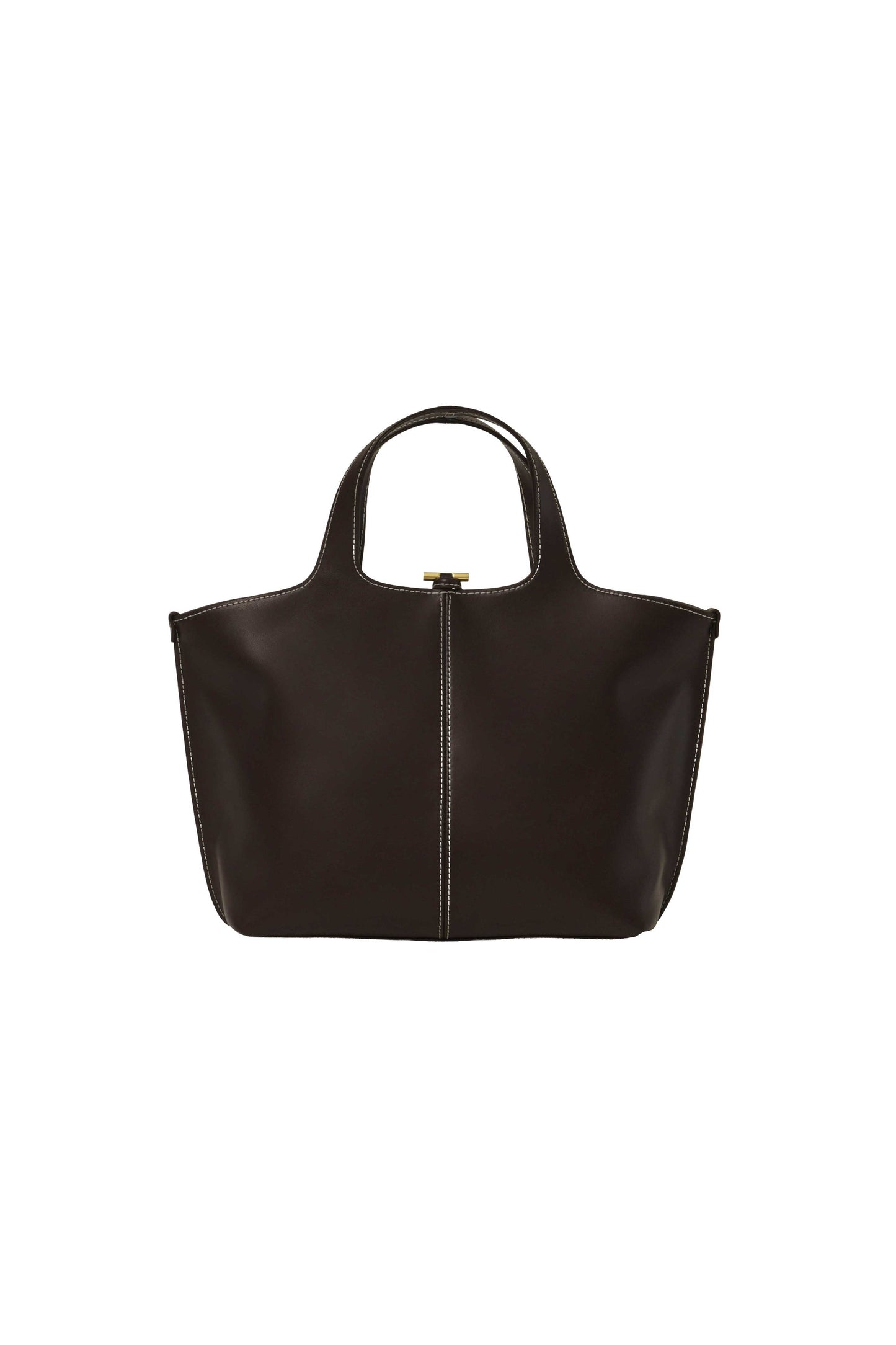 PANIER TOTE BAG (ORGAN BROWN)