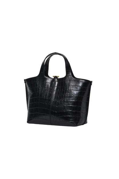 PANIER TOTE BAG (PATTERN BLACK)