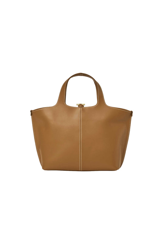 PANIER TOTE BAG (TAN BROWN)